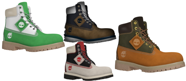custom made timberland boots